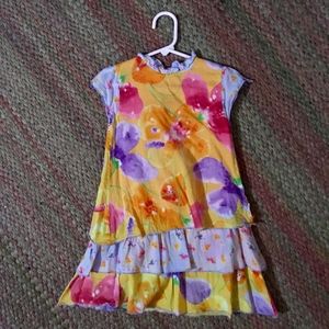 Clayeux floral layered dress 102cm/4T